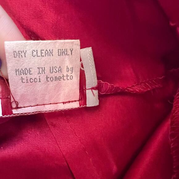 Ticci Tonetto Floral Barbie Bodycon Slip Dress Small - Picture 8 of 13